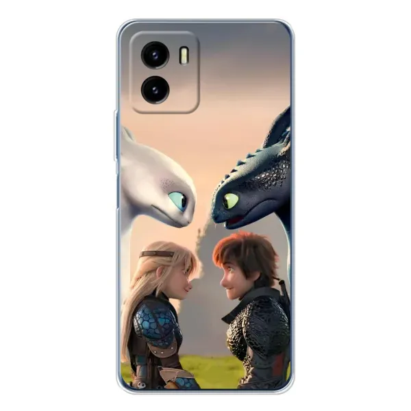 Чехол с принтом «Иккинг и Астрид» для Vivo Y19s Pro