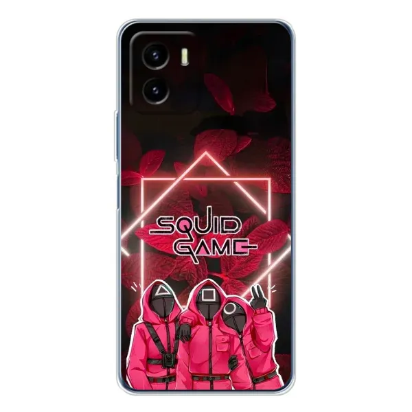 Чехол с принтом «Охранники Игра кальмара» для Vivo Y19s Pro Чехол с принтом «Охранники Игра кальмара» для Vivo Y19s Pro