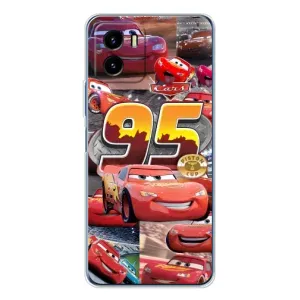 Силіконовий чохол Маквін для Vivo Y19s Pro (Колаж Блискавка Маквін)