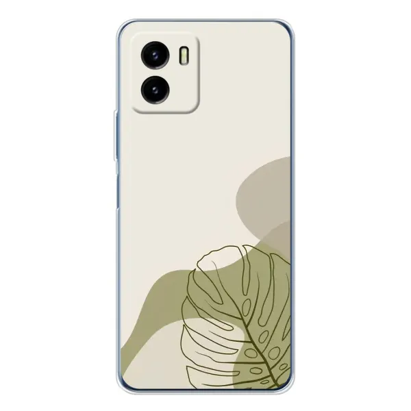 Чехол с принтом «Зеленая монстера дизайн» для Vivo Y19s Pro Чехол с принтом «Зеленая монстера дизайн» для Vivo Y19s Pro
