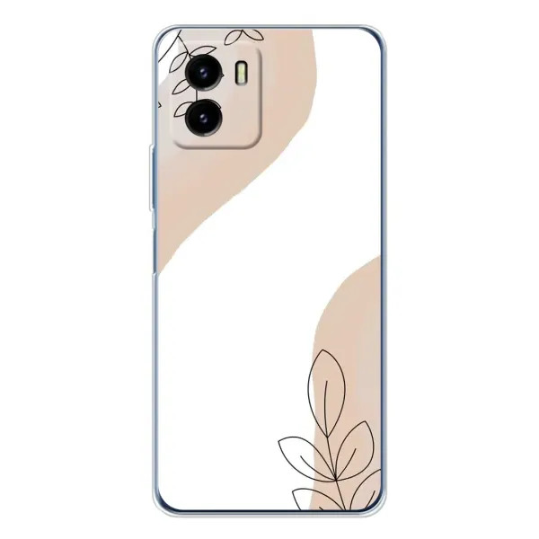 Чехол с принтом «Нюдовая веточка абстракция» для Vivo Y19s Pro Чехол с принтом «Нюдовая веточка абстракция» для Vivo Y19s Pro
