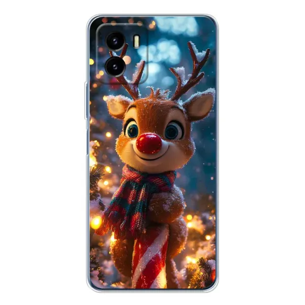 Чехол с принтом «Олень с шарфом» для Vivo Y19s Pro Чехол с принтом «Олень с шарфом» для Vivo Y19s Pro