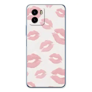 Чохол з розовим принтом для Vivo Y19s Pro (Рожеві губи)