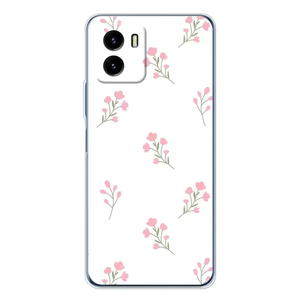 Чехол с принтом «Розовые цветы» для Vivo Y19s Pro Чехол с принтом «Розовые цветы» для Vivo Y19s Pro