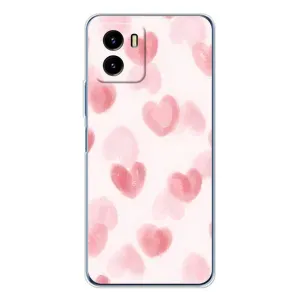Чохол з розовим принтом для Vivo Y19s Pro (Рожеві сердечки)