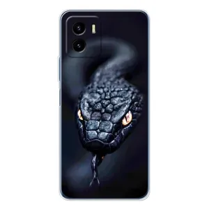 Чехол с картинкой «Хищники» для Vivo Y19s Pro (Черная змея)