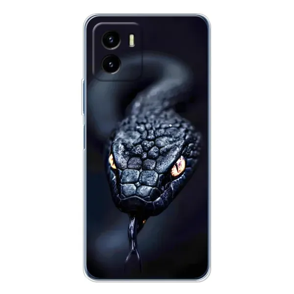Чехол с принтом «Черная змея» для Vivo Y19s Pro Чехол с принтом «Черная змея» для Vivo Y19s Pro