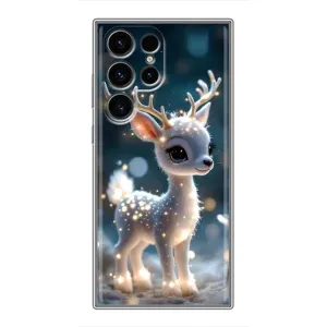 Яскравий чохол для Vivo Y19s з Зимові Оленята (Блискуче оленятко)