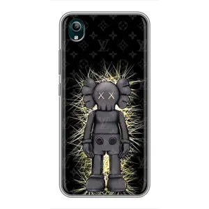 Чехлы для ViVO Y1s - Bearbrick Louis Vuitton (PREMIUMPrint) (Bearbrick LV)