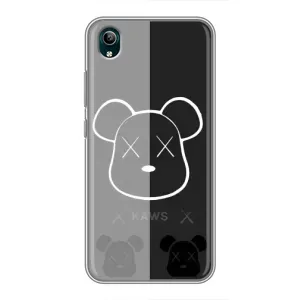 Чехлы для ViVO Y1s - Bearbrick Louis Vuitton (PREMIUMPrint) (БеарБрик глаза)