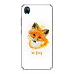 Чехлы с картинкой Лисички для ViVO Y1s (VPrint) (Девочка Лиса)