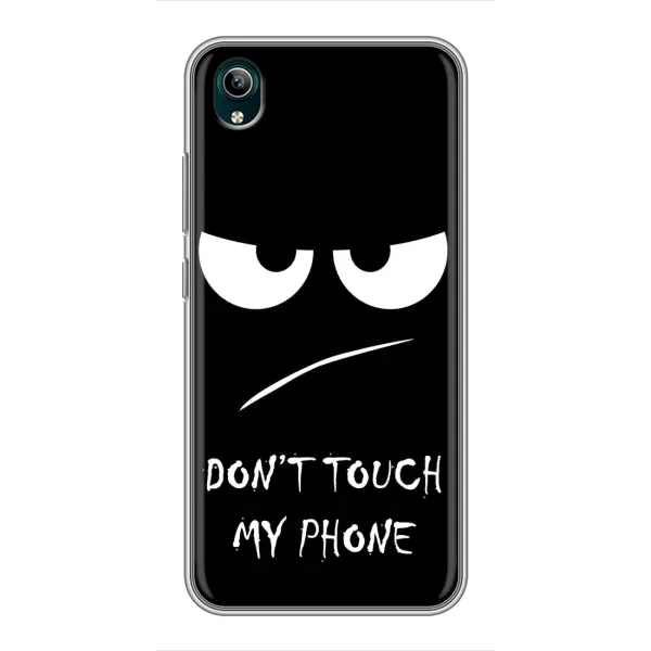 Чохол з принтом «Dont Touch» для Vivo Y1s Чохол з принтом «Dont Touch» для Vivo Y1s