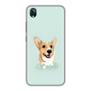 Чехлы с собаками для ViVO Y1s (VPrint) (Корги)