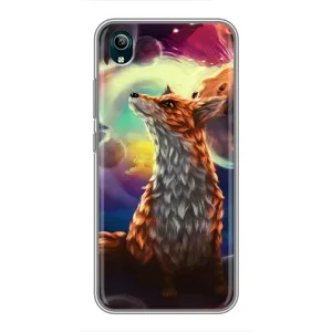 Чехлы с картинкой Лисички для ViVO Y1s (VPrint) (Лисица в космосе)
