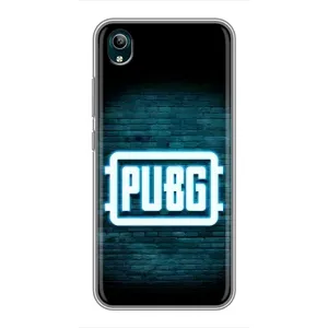 Чехол PUBG для Виво у1с (AlphaPrint) (Лого PUBG)