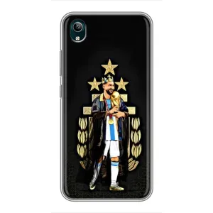 Чехлы для ViVO Y1s (Leo чемпион) (AlphaPrint) (Месси Король)