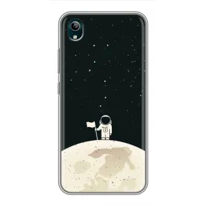 Космические Чехлы для Виво у1с (VPrint) (На луне)