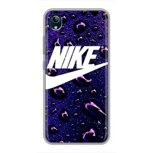 Чехол для ViVO Y1s - с принтом Найк (AlphaPrint) (Найк принт)