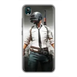 Чехол PUBG для Виво у1с (AlphaPrint) (Пабг мен)