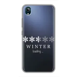 Зимние Чехлы для Виво у1с - прозрачный фон (Winter loading)