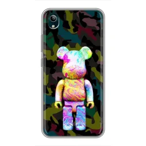 Чехлы для ViVO Y1s - Bearbrick Louis Vuitton (PREMIUMPrint) (Яркий Bearbrick)