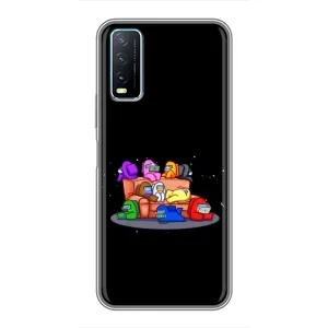 Чехол Амонг Ас для ViVO Y20 (AlphaPrint) (Амонг-ас)