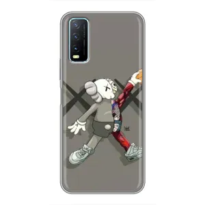 Чехлы для ViVO Y20 - Bearbrick Louis Vuitton (PREMIUMPrint) (Беарбрик Джордан)