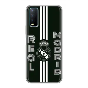 ФК Реал Мадрид чехлы для ViVO Y20 (AlphaPrint) (черно белый Реал)