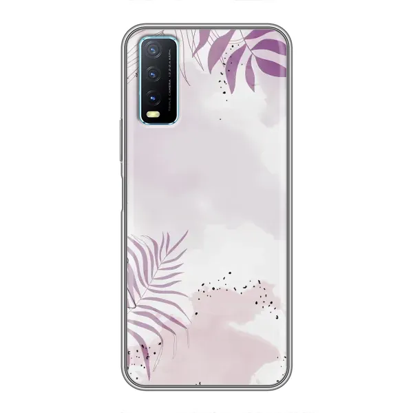 Чехол с принтом «Фиолетовые листья» для Vivo Y20 Чехол с принтом «Фиолетовые листья» для Vivo Y20