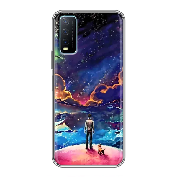 Чехол с принтом «Галактический вид» для Vivo Y20