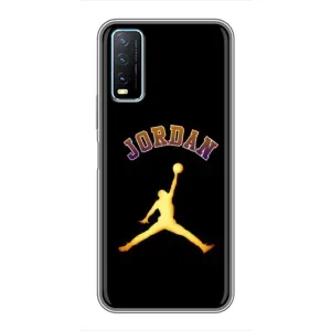 Чехлы для ViVO Y20 - с картинкой JORDAN (AlphaPrint) (Jordan Gold)