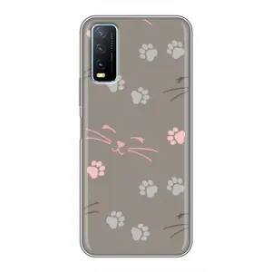 Чохол з малюнком кіт на ViVO Y20 (Лапи і вуса)