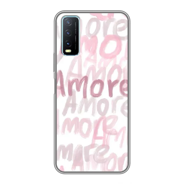 Чехол с принтом «Аморе любовь» для Vivo Y20 Чехол с принтом «Аморе любовь» для Vivo Y20
