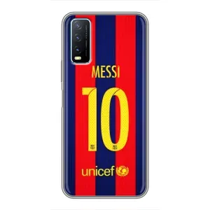 Чехлы Месси для ViVO Y20 (AlphaPrint) (Messi Barca 10)