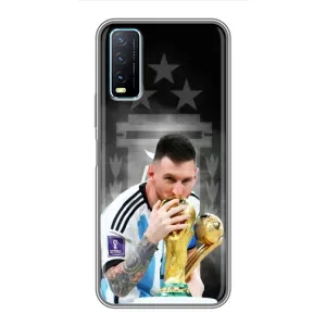 Чехлы для ViVO Y20 (Leo чемпион) (AlphaPrint) (Месси Чемпион)