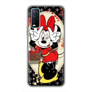 Чехол Disney Mouse ViVO Y20 (PREMIUMPrint) (Минни peace)