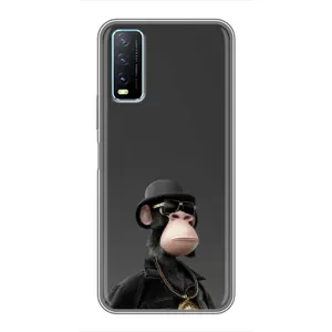 Чехлы с Обезьянами NFT для ViVO Y20 (AlphaPrint) (Обезьяна NFT)