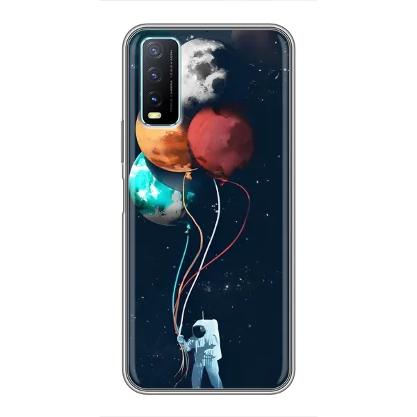 Чехол с принтом «Планеты шарики» для Vivo Y20