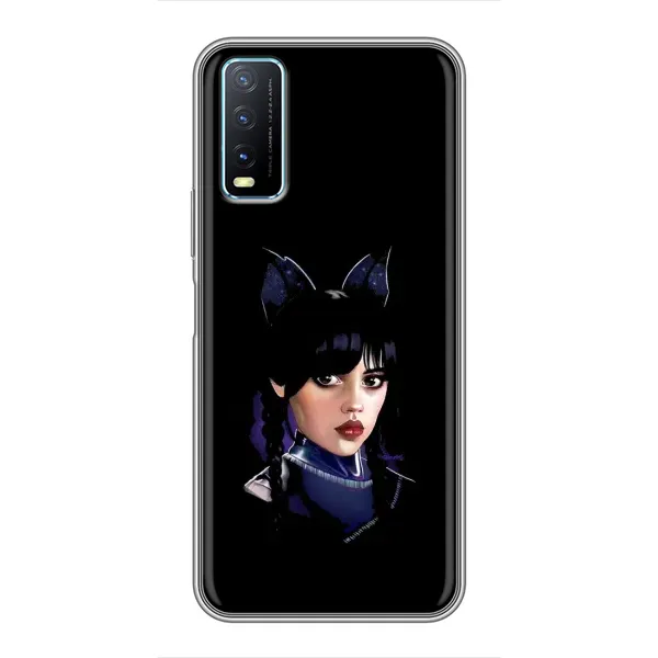 Чехол с принтом «серьезная Уэнздей» для Vivo Y20