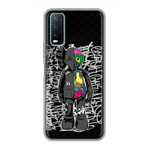 Чехол с принтом «Стиль Bearbrick» для Vivo Y20