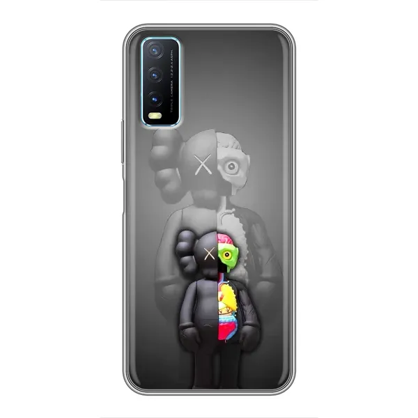 Чехол с принтом «Тело Bearbrick» для Vivo Y20