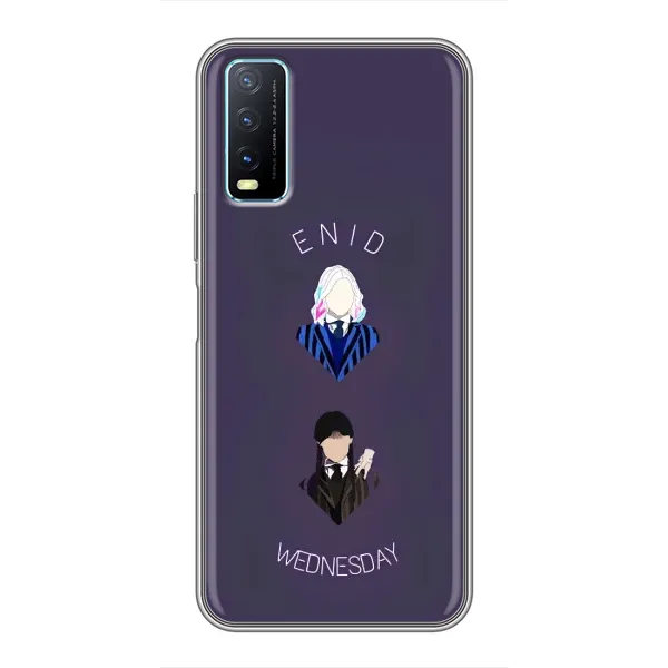 Чехол с принтом «Уэнздей и подруга» для Vivo Y20