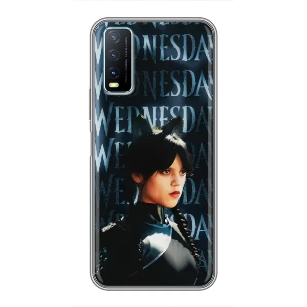 Чехол с принтом «Уэнздей кошка» для Vivo Y20