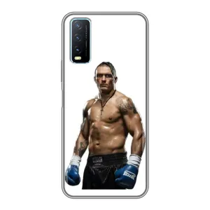 Чехол с картинкой Александр Усик для ViVO Y20 (Усик на белом)