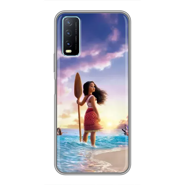 Чехол с принтом «Моана с веслом» для Vivo Y20
