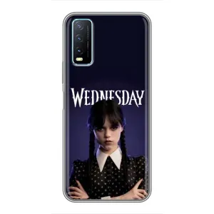 Чехлы Венсдей на ViVO Y20 Уэнсдей (AlphaPrint) (Wednesday)