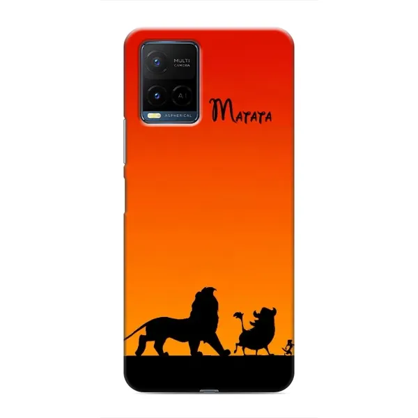 Чехол с принтом «Акуна Матата закат» для Vivo Y21 / Y21s Чехол с принтом «Акуна Матата закат» для Vivo Y21 / Y21s