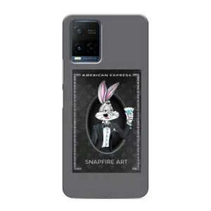 Бренднові Чохли для Vivo Y21 / Y21s - (PREMIUMPrint) (Бакс Бані LV)