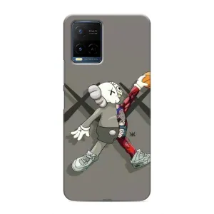Чохли для Vivo Y21 / Y21s - Bearbrick Louis Vuitton (PREMIUMPrint) (Беарбрік Джордан)