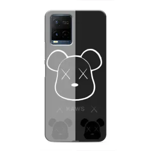 Чохли для Vivo Y21 / Y21s - Bearbrick Louis Vuitton (PREMIUMPrint) (БеарБрік очі)